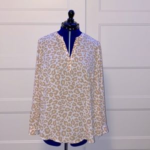 Torrid Beige Leopard Print Sz 1
